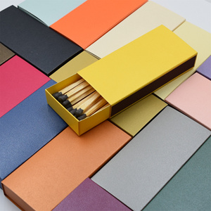 Boyut ve logo ile özel maçlar ve matchbox uzun ahşap renkli mum maçlar - Product Image 2