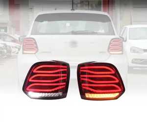 Polo 2011-2018 <span class=keywords><strong>LED</strong></span> otomatik arka kuyruk lambaları montaj araba aksesuarları GLK tarzı kuyruk lambaları yükseltme