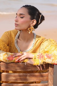ชุดสนามหญ้า3ชิ้นแบบไม่เย็บตะเข็บสีสวยพิมพ์ลายดิจิทัลพร้อมชุดปักแฟนซีสำหรับผู้หญิง - Product Image 3