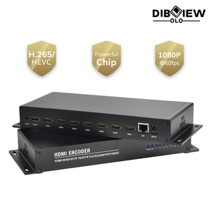 8 canali HD ingresso HEVC H.265 H.264 Encoder IP HLS RTMP Live Video Encoder - Product Image 4