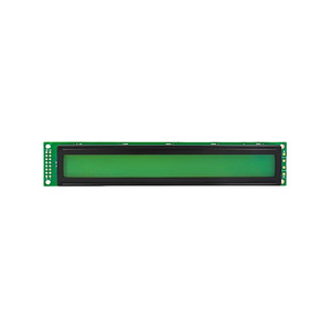 Módulo de pantalla LCD 40x2 STN Pantalla de módulo LCD de caracteres grandes 4002 Controlador SPLC780 azul monocromo Conector de 16 pines