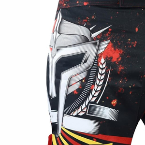 高性能カスタムオールオーバーグラフィックプリントMMAショーツ昇華デザイン通気性ストレッチ生地MMAショーツ - Product Image 6