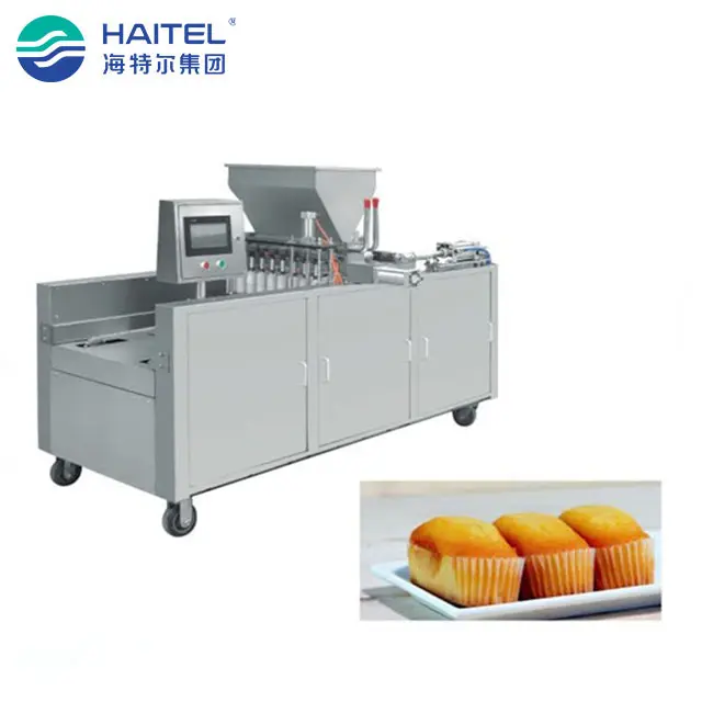 Fabrication de gâteaux à la meringue molle industrielle entièrement automatique Machine de traitement pour la vente