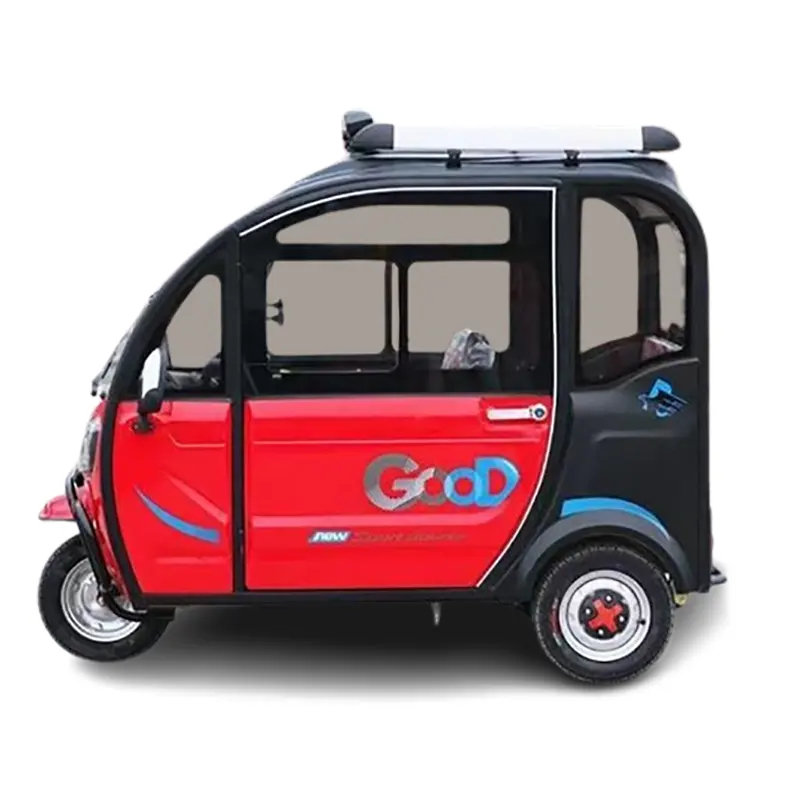 عربة كهربائية بثلاث عجلات وتوصيل سريع شاحنة مغلقة ثلاثية العجلات
