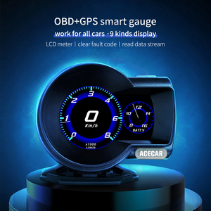 F8 <span class=keywords><strong>Pro</strong></span> Auto Digital Tachometer OBD2 GPS-Messgerät Head-up-Display Auto-HUD mit mehreren Funktionen 2 Jahre Garantie