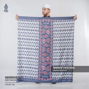 Toptan Macawis Babagaf marka Sarong nefes jakarlı Premium Rayon Sarong günlük geleneksel Sarong Goyor - Product Image 2