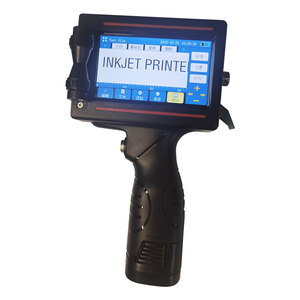 Stampante portatile portatile a getto d'inchiostro codice a barre QR bottiglia di vetro macchina stampa con codice di data di scadenza - Product Image 1