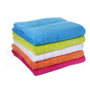 2024 Premium kalite lüks özel tasarım Logo renk mikrofiber ve bambu banyo havluları Pakistan ev kullanımı için baskılı - Product Image 2