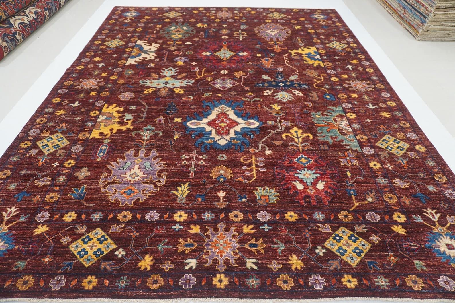 Silk Wool Multi color