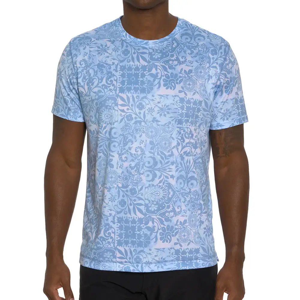 Camiseta informal inteligente de algodón sostenible para hombre de 180GSM, camiseta de manga corta con cuello redondo y precio bajo de gran calidad para hombre