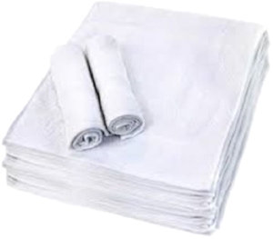 100% pamuk otel banyo havlusu özel Logo yüksek kaliteli Spa el havlusu dayanıklı ve su emici beyaz - Product Image 2