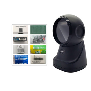 Escáner de código QR, lector CMOS EMT71 de mesa, escáner de código de barras omnidireccional de escritorio para supermercado