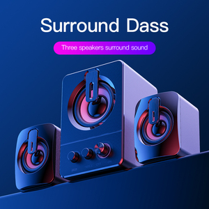 台式电脑2.1通道多媒体扬声器声音低音炮笔记本迷你Usb扬声器 - Product Image 3