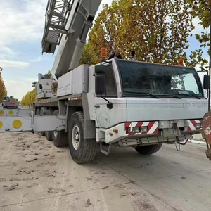 מצב טוב בשימוש יפן יפן עשה 100 טון כל העגור השטח עם צ 'אזיס 110 טון משומש במנוף משאית למכירה