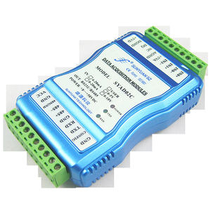 Convertitore Modbus RTU a doppio canale da 0 a 10V a RS232/RS485 modulo di controllo ADC con doppio Display a LED per programmazione PLC - Product Image 5