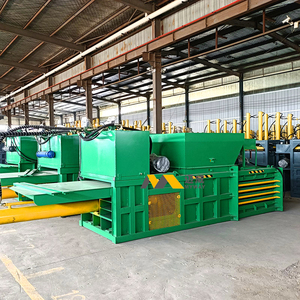 Ngang Baler cho chất thải nhựa ngang thủy lực baling bấm máy pet chai Baler Máy đầm - Product Image 6