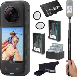 Instas-360 X3アクションカメラ5.7Kビデオ10M防水FlowState安定化Instas 360 ONE X 3スポーツカメラ - Product Image 2
