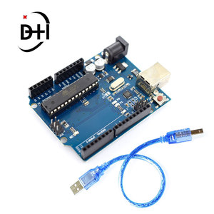 Per la scheda di sviluppo Uno R3 versione ufficiale modulo microcontrollore a spina diretta Atmega328p compatibile con Arduino