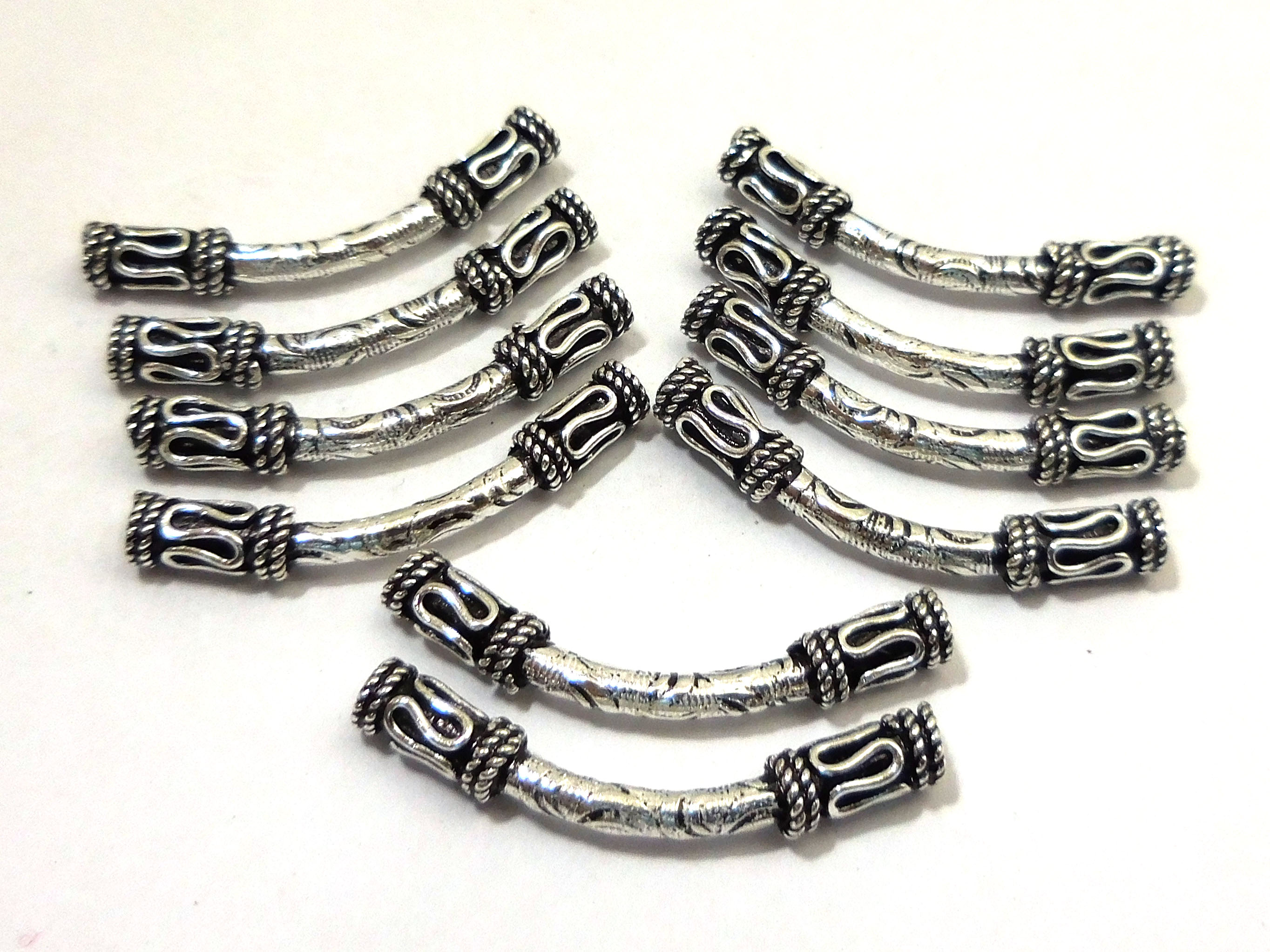 Oxidized Silver Plated