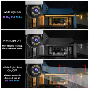 Rscamtom 8CH PTZ POE Sistema de cámara Cctv 4K HD AI Detección de movimiento Visión nocturna Sistema de seguridad para el hogar a todo color Cctv - Product Image 5
