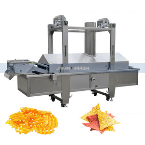 Yeni elektrikli otomatik patates cipsi üretim hattı yarı otomatik patates kızartması mikser ve fritöz meyve tipi içerir - Product Image 4