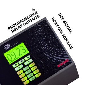 Orologio Master con programmazione flessibile con menu multilingue, sincronizzazione GPS, DCF77 per orologi secondari 12-24 VDC e 2 - Product Image 5
