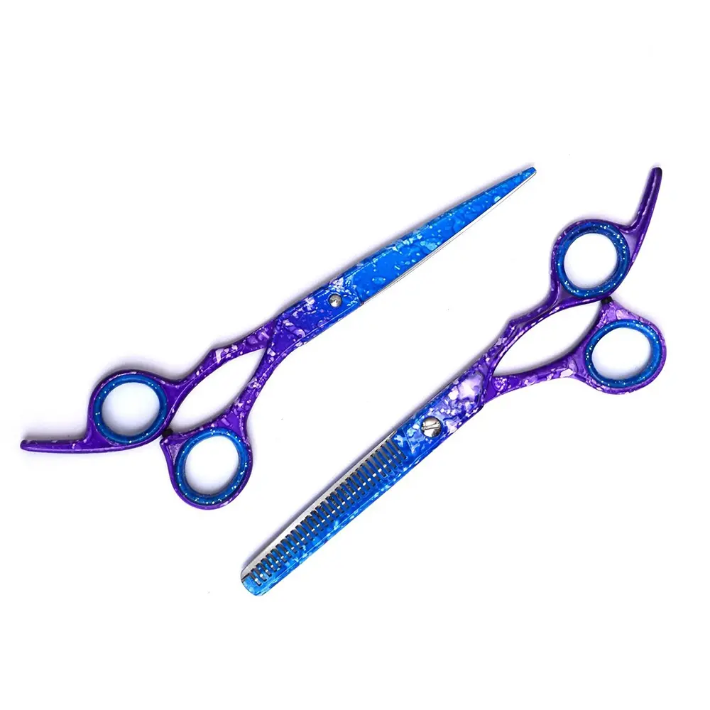 Hot Selling 6 Inch Professional J2 Barber Scissor Hairdressing Shears - Texture Scissors for Salon Hair Shears