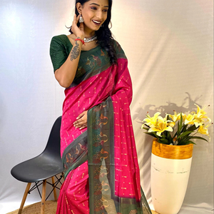 スーパーファインチャンデリシルクサリー、ソフトエスニック花柄デジタルプリント付きインドとパキスタンの結婚式大人向け快適
