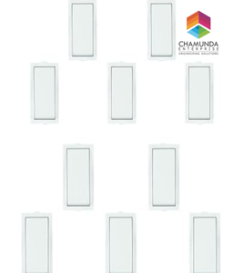 <strong>1</strong> Module 20A One <strong>Way</strong> Switch, Heavy Duty Switch for Inductive Loads - Motors, Fans, Appliances, White Switch - Product Image 5