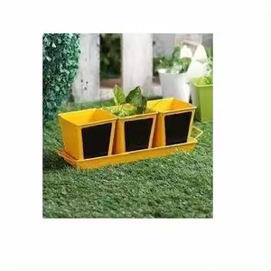 העליון במגמה עיצוב אלגנטי גינה קישוט קדרות פרח עציץ מקורה וחיצוני