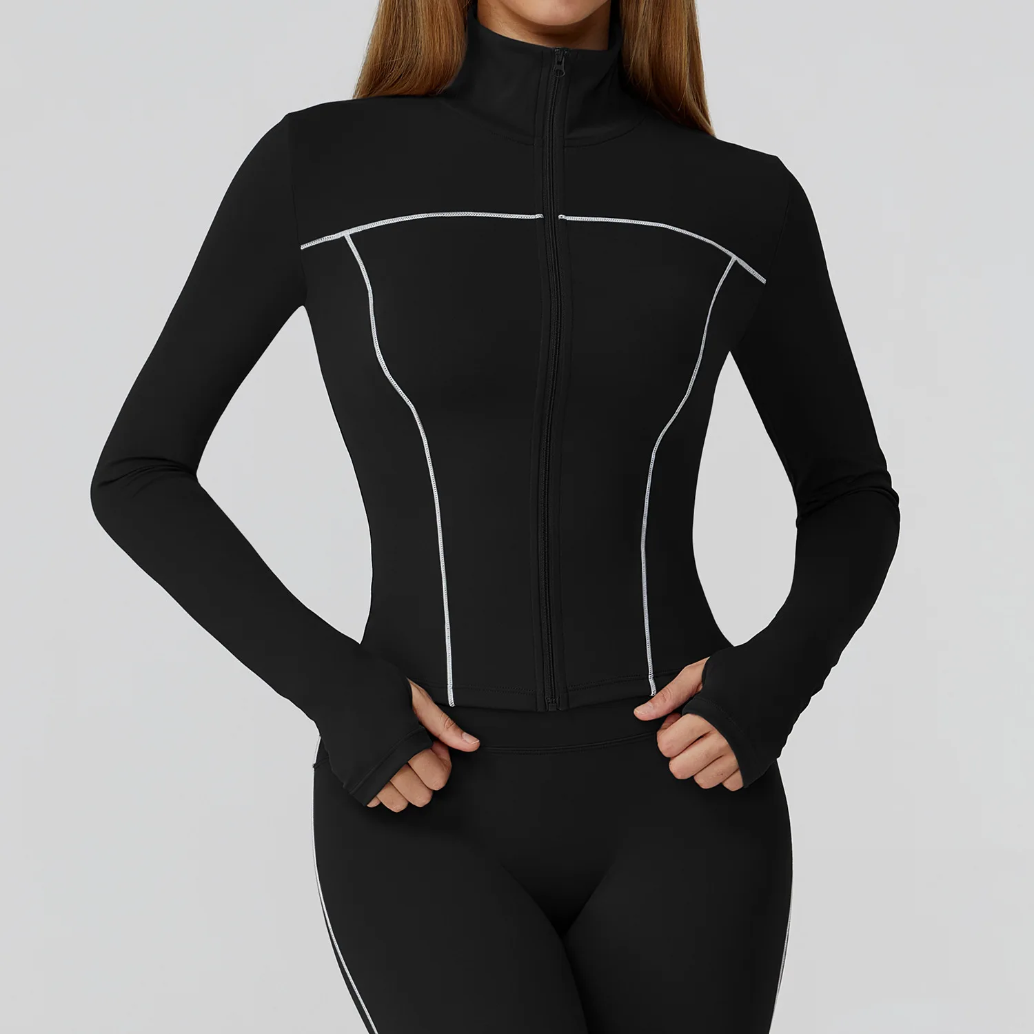 Veste skinny - Noir