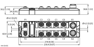 Alta calidad, nuevo módulo superior de Alemania, memoria de E/S de 18-30VDC, automatización Industrial, IOL, modelo Turck, TBEN-L4-8IOL - Product Image 2