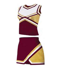 Kızlar için özel baskılı kırpma üst amigo formaları yeni Trend Cheer dans üniformaları - Product Image 3