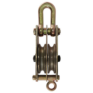 1 tonelada, 2 toneladas, 5 toneladas, bloque de polea de encordado, línea de transmisión, herramientas de encordado con el mejor precio, bloque de polea doble de acero inoxidable - Product Image 4