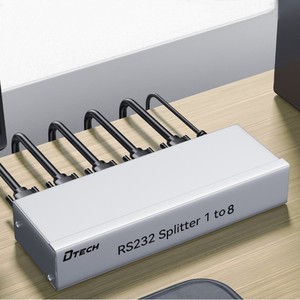 DTECH DT-5048 1 in 8 out RS232DB9シリアルコンバータースプリッター1〜8 - Product Image 4
