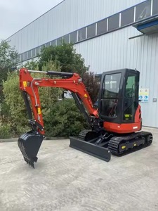Original 2.5 Ton Máquinas De Escavadeira De Esteira Hidráulica Mini Digger Novo & Usado com 5 & 8 Ton Pesos de Operação Bom Preço