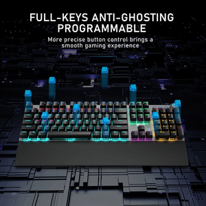 2025 New Arrive <strong>Original</strong> AULA F2058 104Keys Full-size Wired Mechanical Keyboard with Wrist Rest FPS MOBA Mechanical Keyboard - Product Image 2