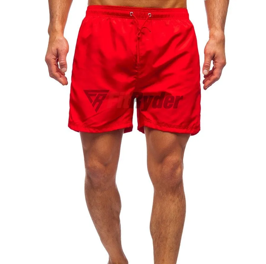 Pantalones cortos de baño para hombre con logotipo personalizado, bañadores ajustados de playa de alta calidad para hombre, venta al por mayor, precio barato OEM con personalización