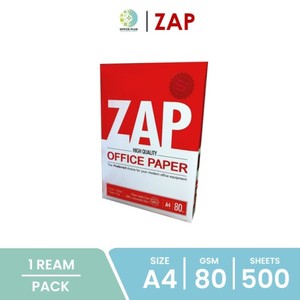 ZAP A4コピー用紙70gsm75gsm80gsmオフィス用プレミアム品質およびバルク卸売価格での印刷