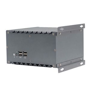Intel I7 <strong>Embedded</strong> Box PC with VGA Display 8GB DDR4 Memory Linux <strong>OS</strong> Supports PCIe Card-Industrial Desktop Computer - Product Image 4