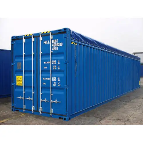Contenitore di spedizione Standard a secco cubo alto 20ft 40ft Container nuovo e pulito abbastanza usato per la spedizione e il trasporto merci Container