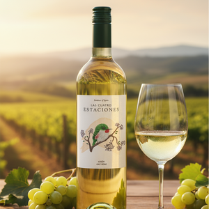 Las cuatro estaciones, khô trắng, 100% airen, rượu vol 11%, varietal Tây Ban Nha, 0,75lt, từ castilla La Mancha. - Product Image 2