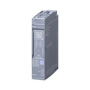 6ES7134-6FF00-0AA1 SIMATIC ET 200SP Analog Input Module AI 8XU <strong>Basic</strong> for <strong>PLC</strong> <strong>Programming</strong> for BU Type A0 A1 Color Code CC02 - Product Image 1