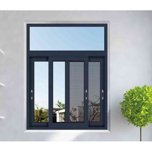 Ventanas corredizas de balcón de aleación de aluminio de color champán JBDhome con varillas integradas: mejora el estilo de su espacio vital. - Product Image 2