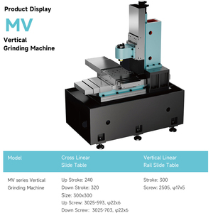 Rectificadora CNC de mesa deslizante con guía de riel lineal de rodamiento de bolas de etapa lineal cruzada Vertical para personalización - Product Image 3
