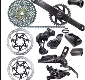 Emin yüksek kaliteli Sram XX1 kartal AXS elektronik 12-Speed Groupset ile 175mm artırır 34t DUB krank çelik çatal - Product Image 1