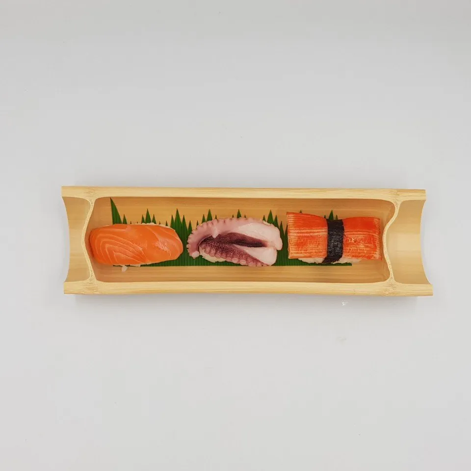 Hot Trend Voor Decor Sushi Door Bamboe Buis Lade Gemaakt In Vietnam Hoge Kwaliteit Aangepaste Grootte Eetkamer Japan Stijl