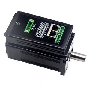 Buen rendimiento DC 48V 400W Servomotor Servo controlador integrado Soporte RS485 Comunicación CANopen - Product Image 5
