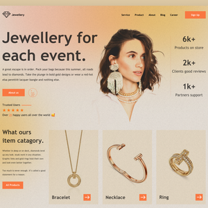 Diseño de sitios web de moda y joyería y desarrollo de aplicaciones móviles Acceso instantáneo a la versión de stock compatible con Mac y Linux
