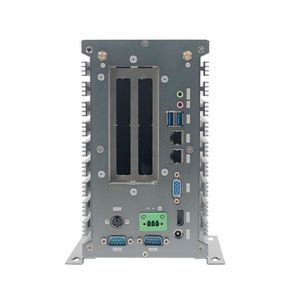 Intel I7 <strong>Embedded</strong> Box PC with VGA Display 8GB DDR4 Memory Linux <strong>OS</strong> Supports PCIe Card-Industrial Desktop Computer - Product Image 3